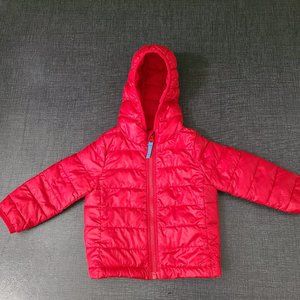 Toddler Red Puffer Jacket  - 18 months